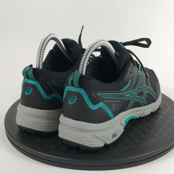 Asics Gel-Venture 8 Black Trail Running Shoes 1012B230 Women’s Size 6.5 - Picture 5 of 11